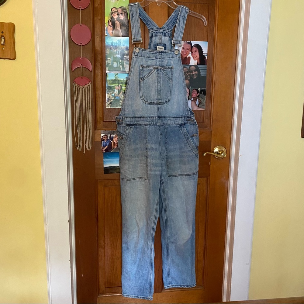 GAP Light Blue Denim Overalls
